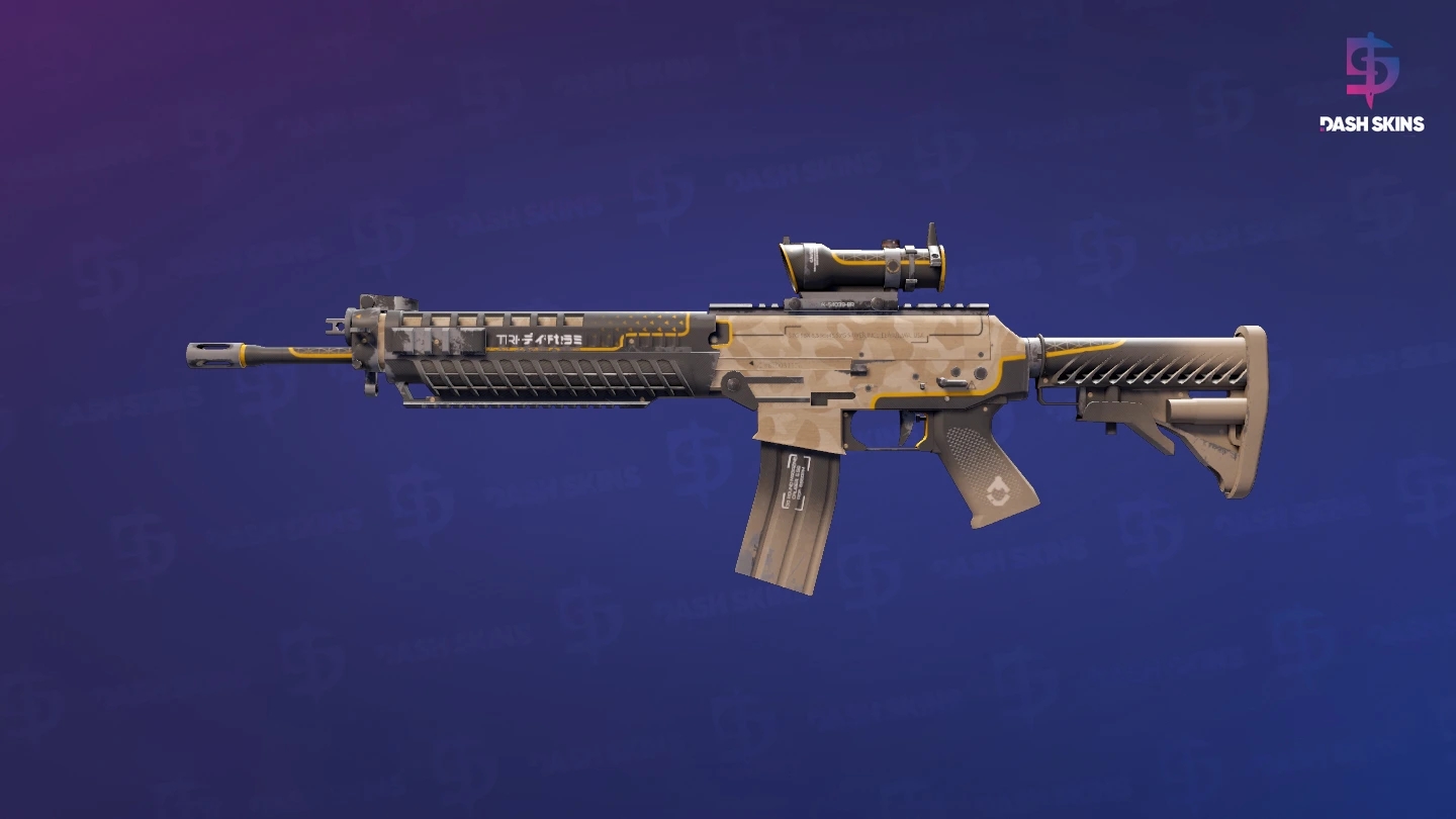 SG 553 | Triarch (Minimal Wear) Screenshot Playside