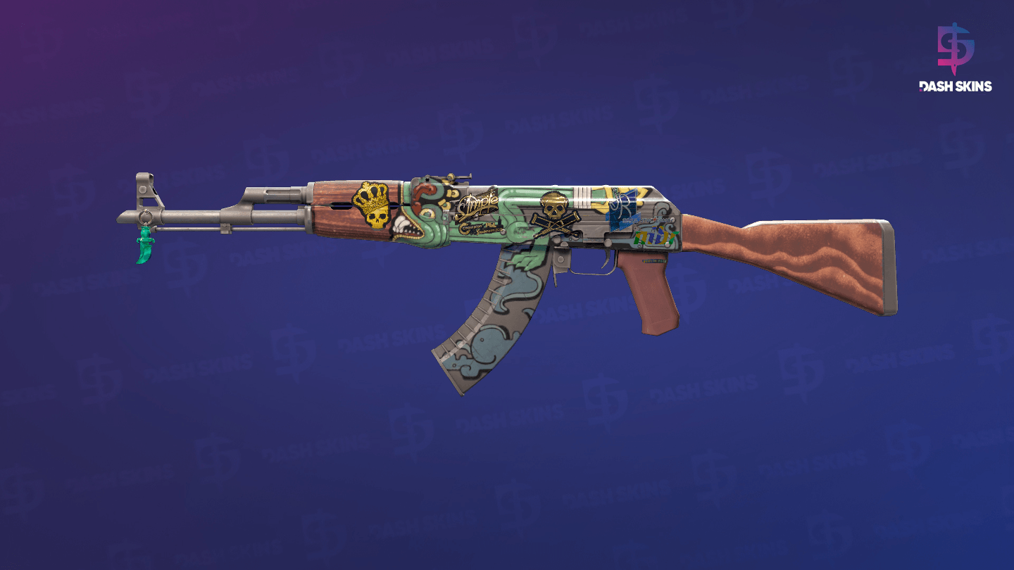 AK-47 | Fire Serpent (Field-Tested) Screenshot Playside