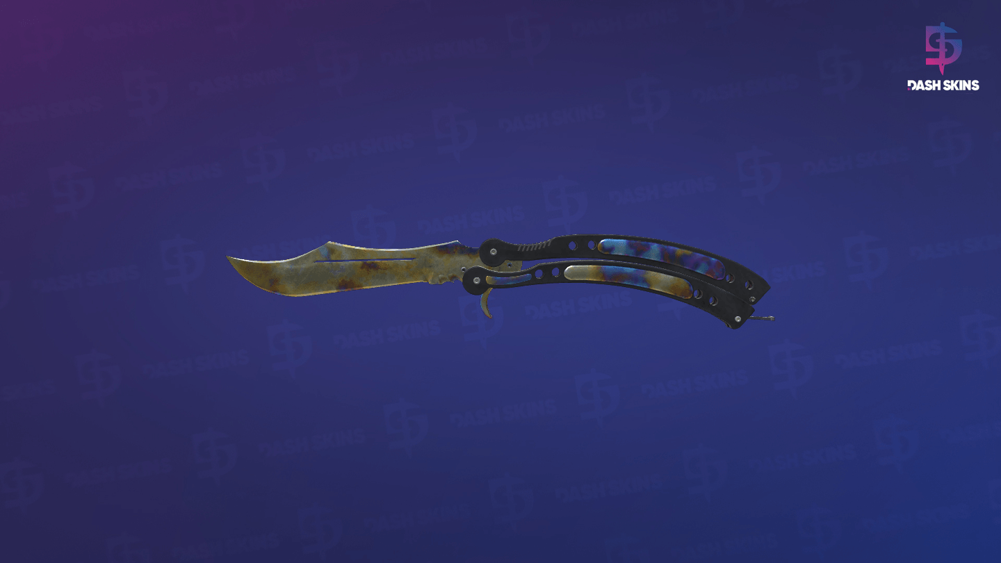 ★ Butterfly Knife | Case Hardened (Field-Tested) Screenshot Playside