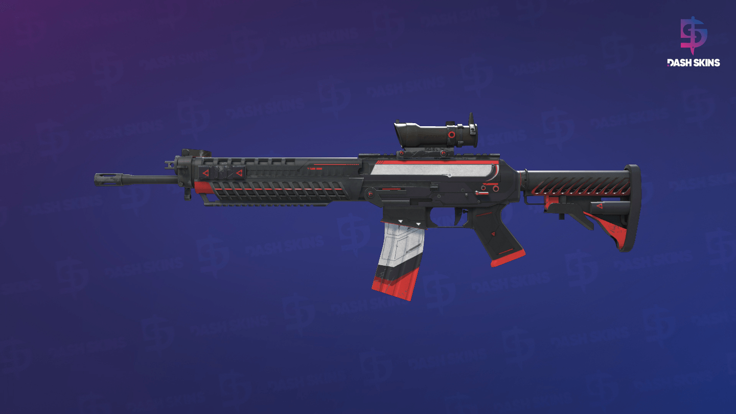 SG 553 | Cyrex (Field-Tested) Screenshot Playside
