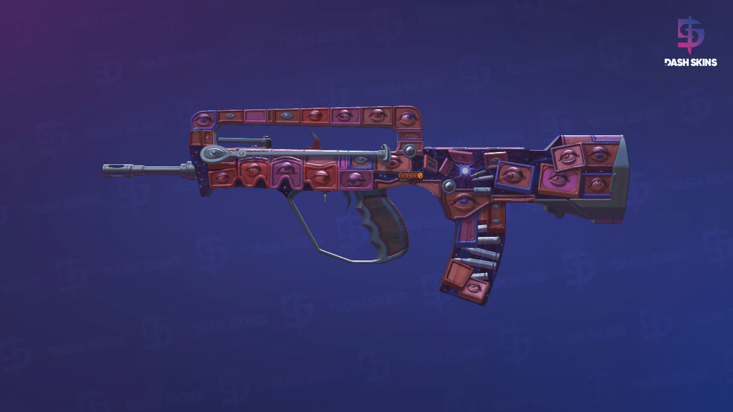 StatTrak™ FAMAS | Rapid Eye Movement (Factory New) Screenshot Playside