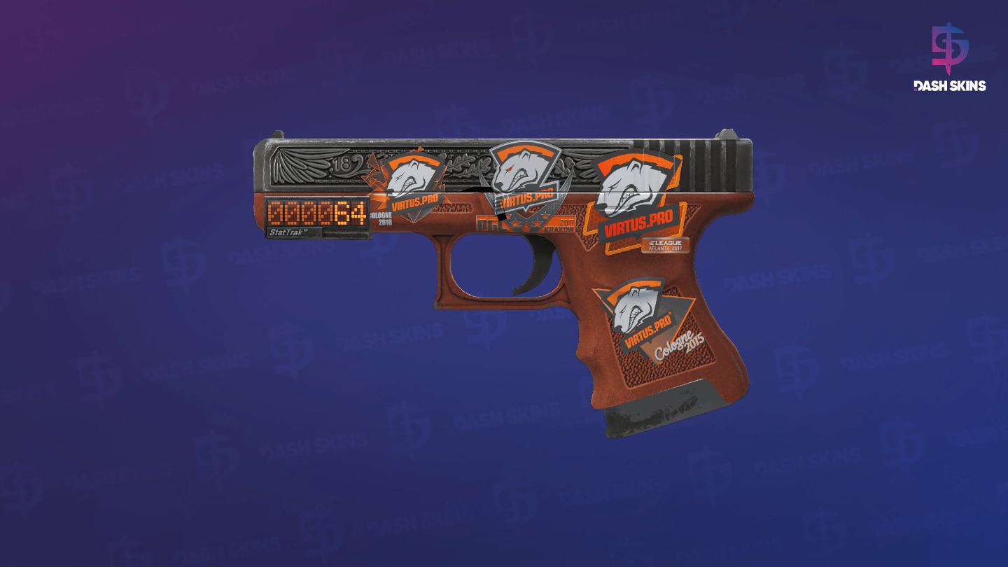 StatTrak™ Glock-18 | Royal Legion (Field-Tested) Screenshot Playside