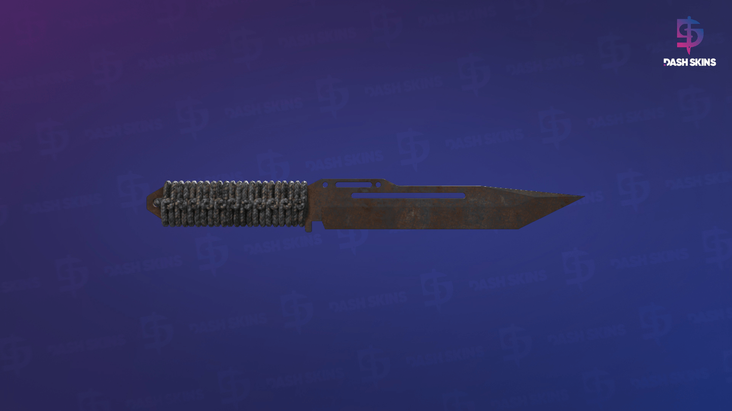 ★ Paracord Knife | Rust Coat (Battle-Scarred) Screenshot Playside