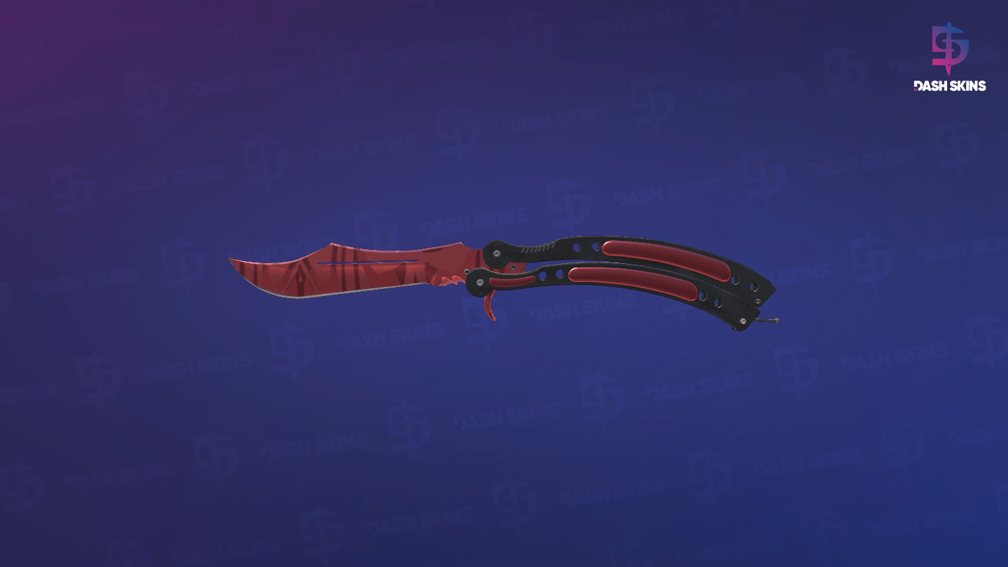 ★ Butterfly Knife | Slaughter (Minimal Wear) Screenshot Playside