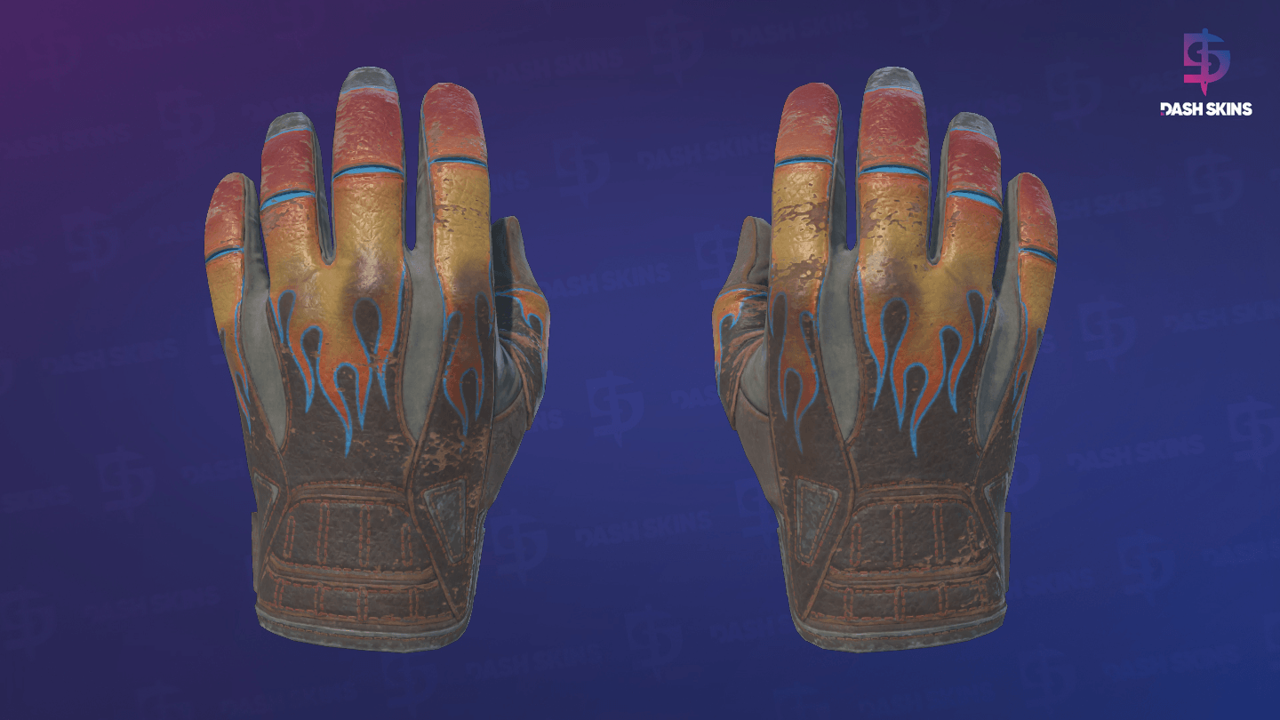 ★ Sport Gloves | Blaze (Battle-Scarred) Screenshot Playside