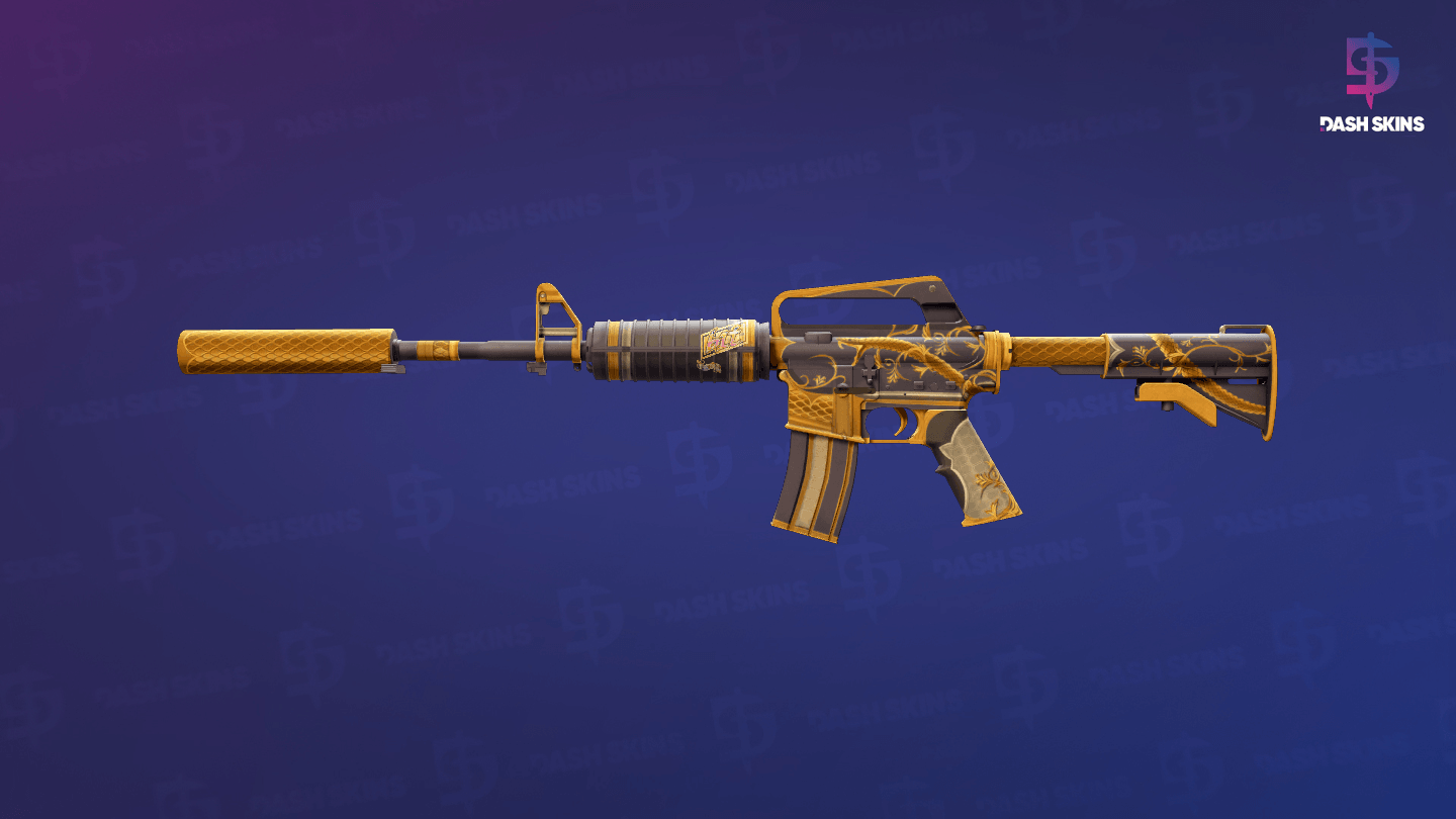 M4A1-S | Golden Coil (Field-Tested) Screenshot Playside