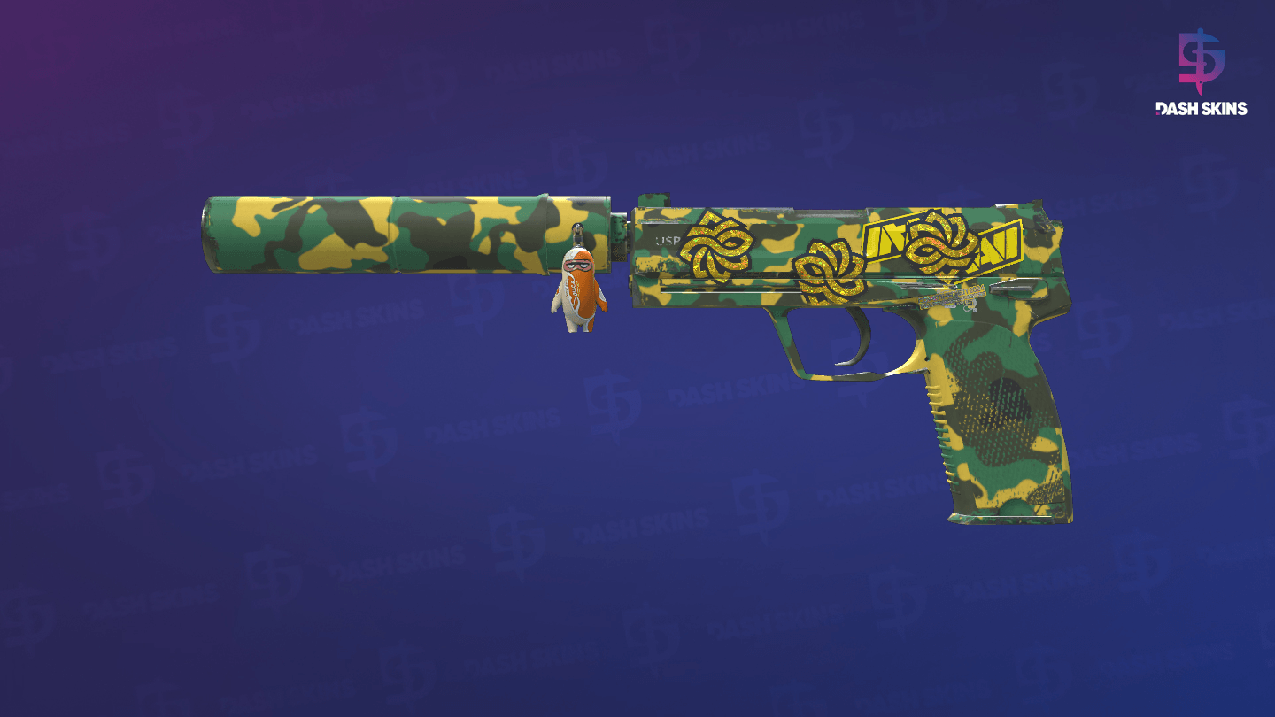 USP-S | Overgrowth (Minimal Wear) Screenshot Playside