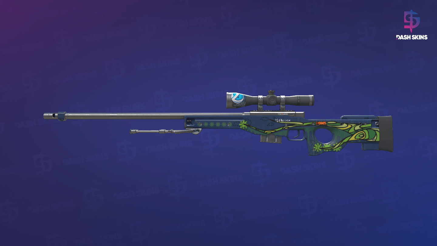 StatTrak™ AWP | Corticera (Minimal Wear) Screenshot Playside