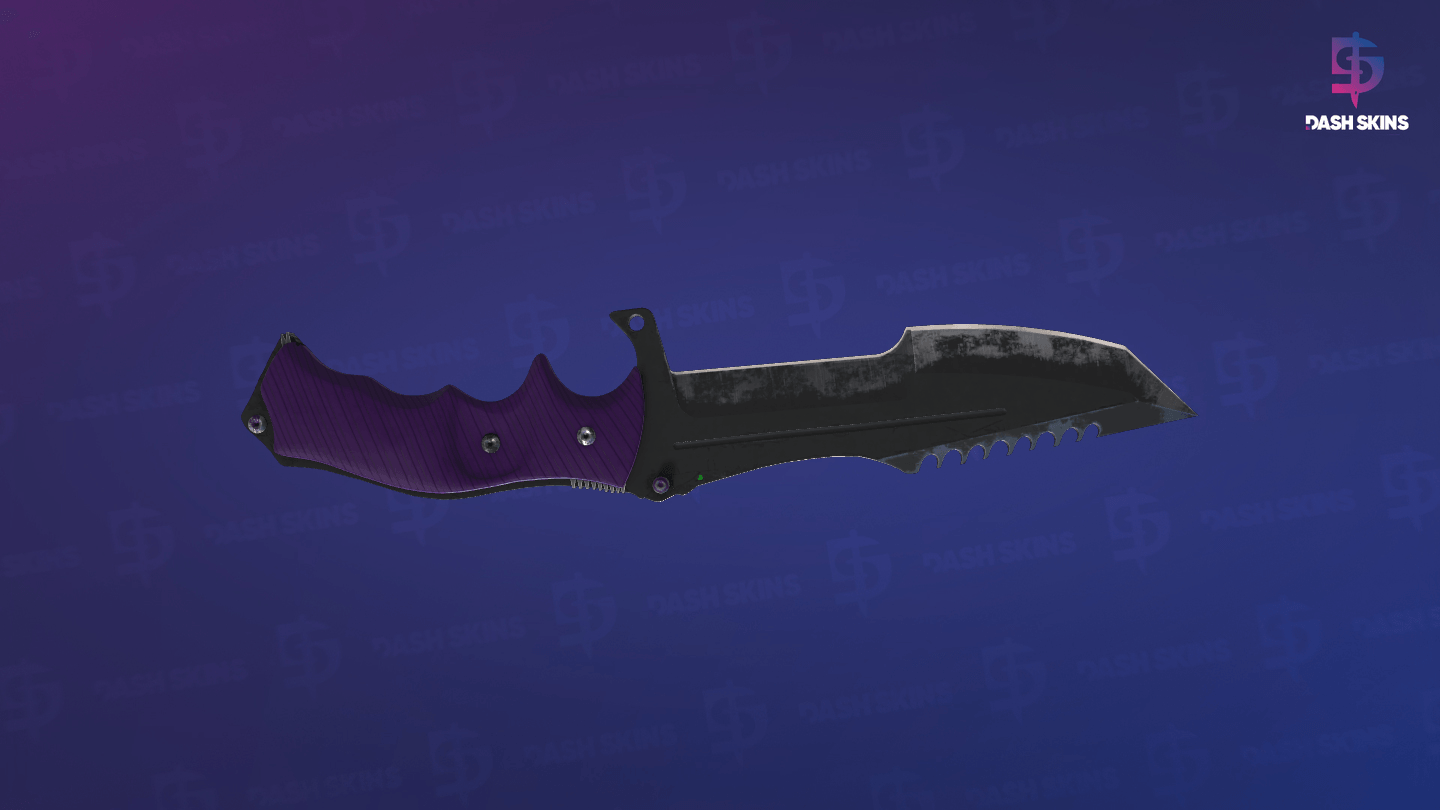 ★ Huntsman Knife | Ultraviolet (Field-Tested) Screenshot Playside