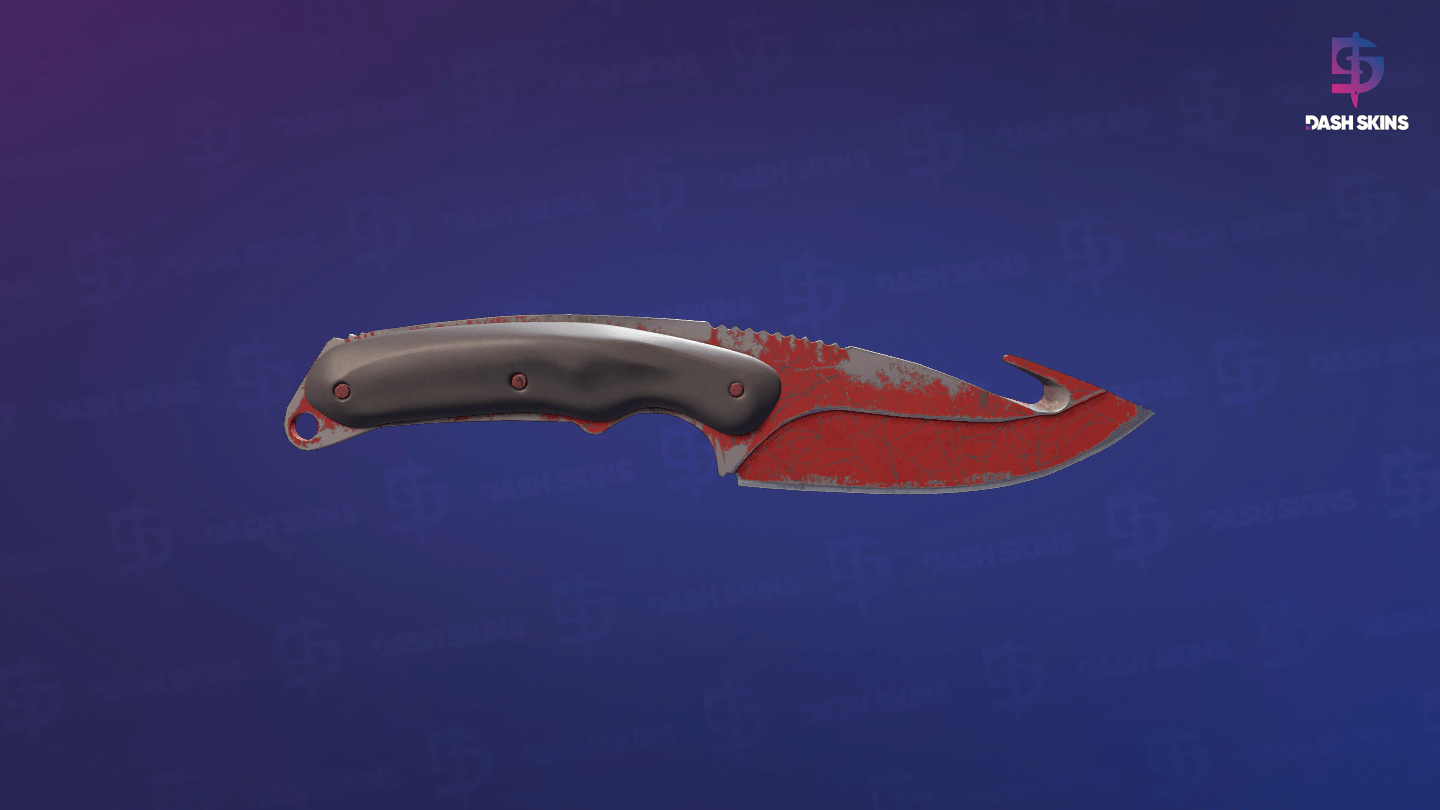 ★ Gut Knife | Crimson Web (Field-Tested) Screenshot Playside