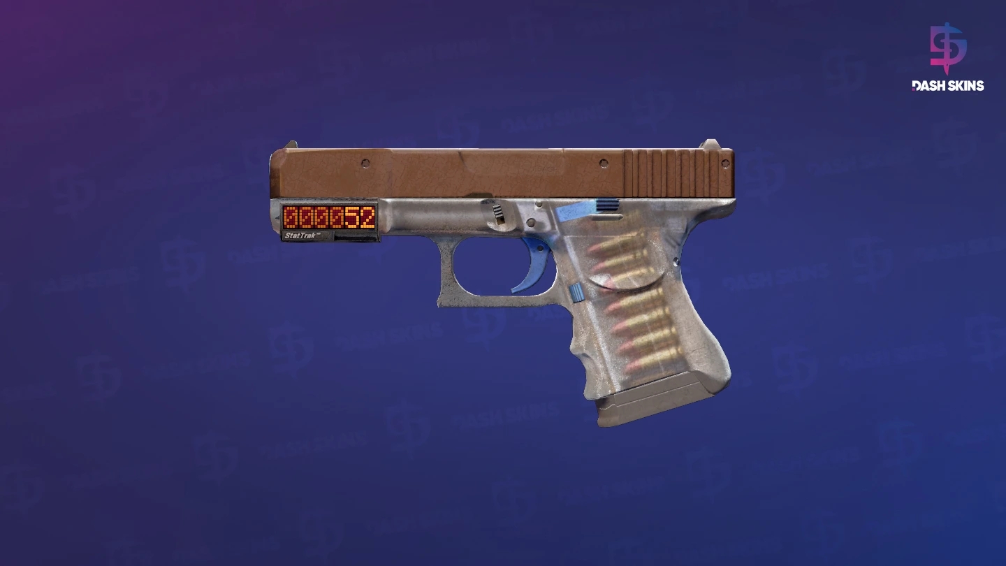 StatTrak™ Glock-18 | Clear Polymer (Battle-Scarred) Screenshot Playside