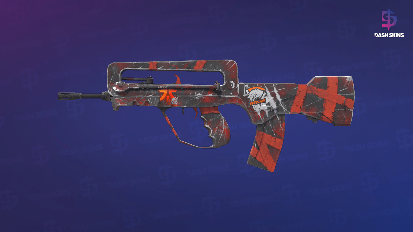 FAMAS | Survivor Z (Factory New) Screenshot Playside