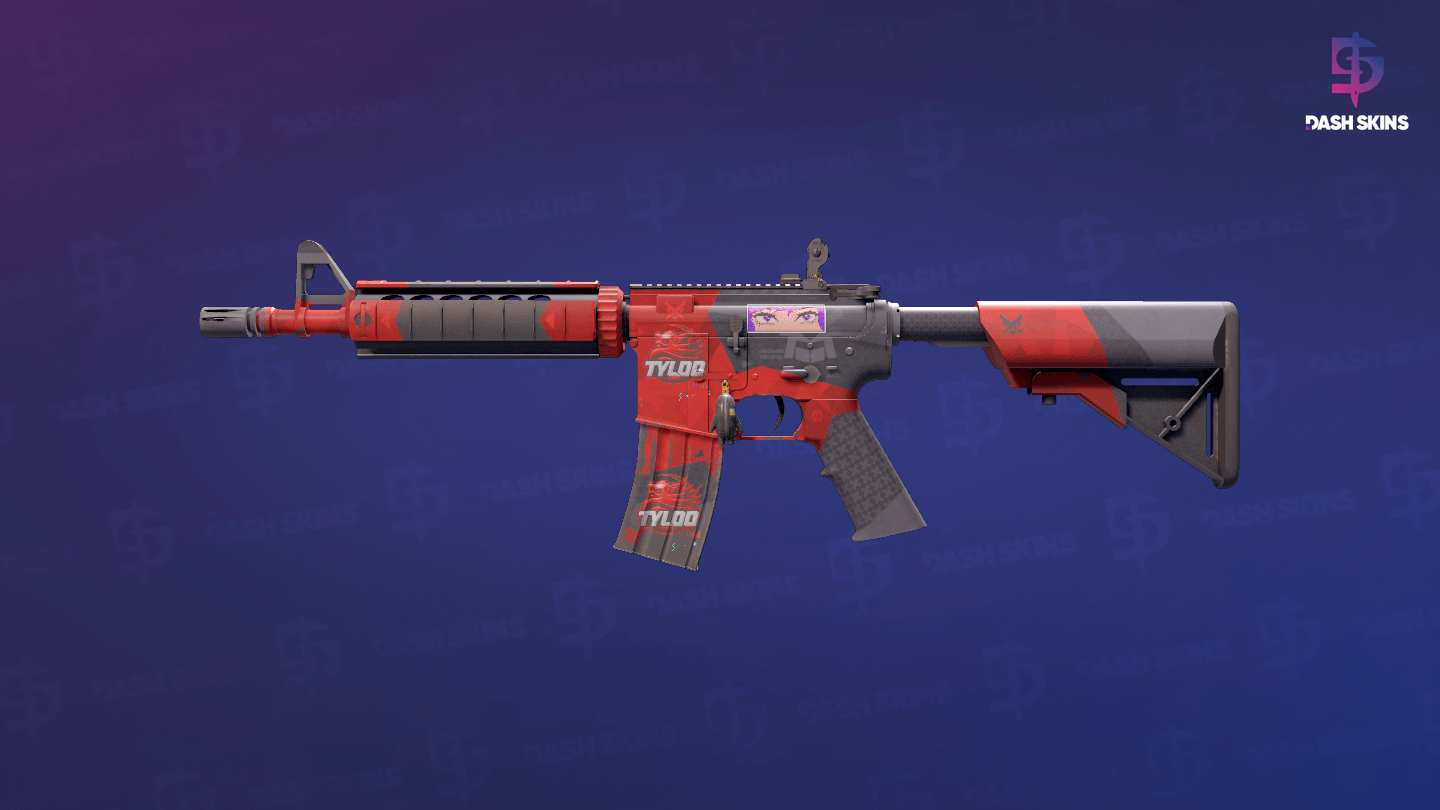 M4A4 | Evil Daimyo (Field-Tested) Screenshot Playside