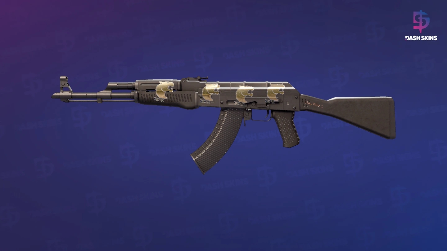 AK-47 | Slate (Well-Worn) Screenshot Playside