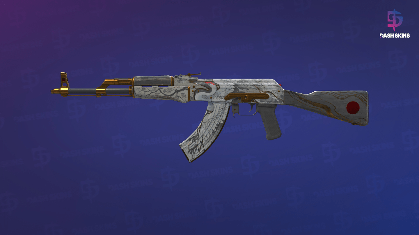 AK-47 | Crane Flight (Battle-Scarred) Screenshot Playside