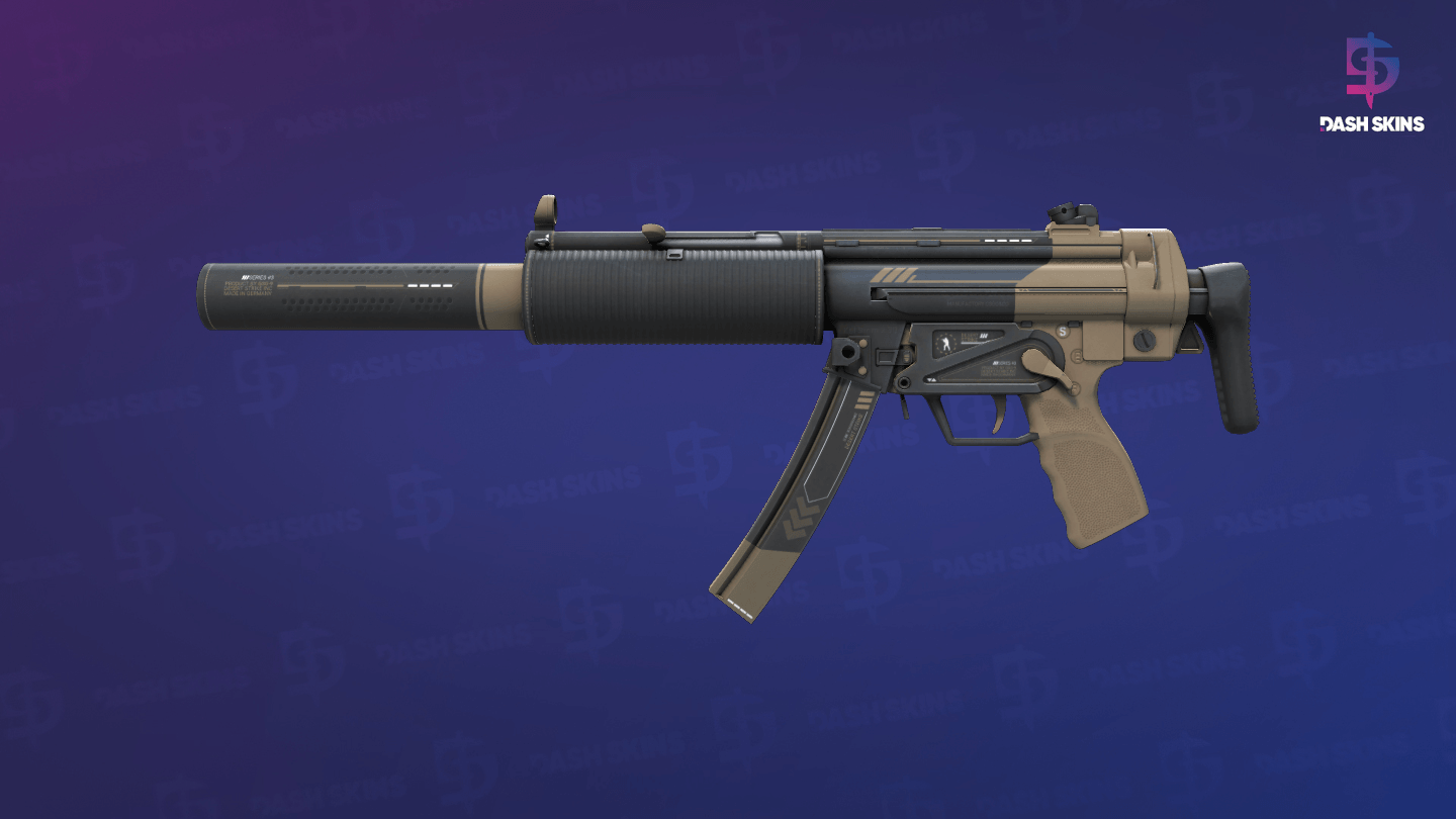 MP5-SD | Desert Strike (Factory New) Screenshot Playside