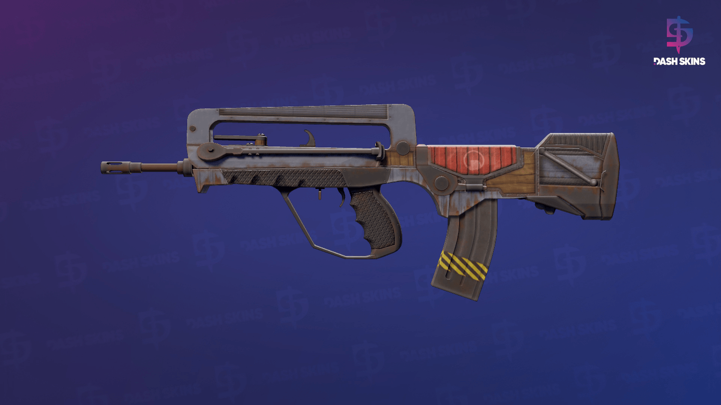 FAMAS | Decommissioned (Minimal Wear) Screenshot Playside