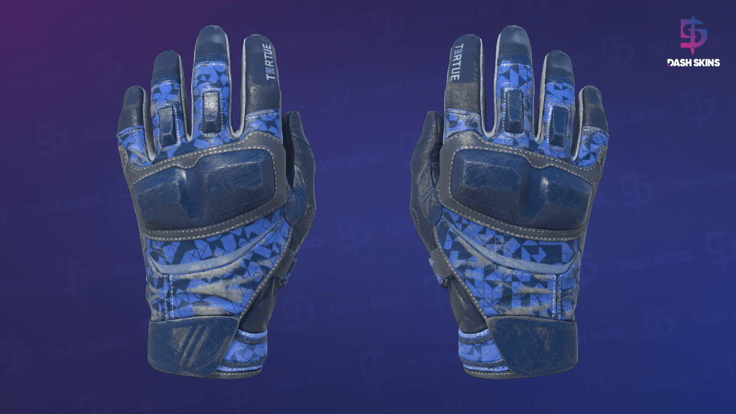 ★ Moto Gloves | Polygon (Well-Worn) Screenshot Playside