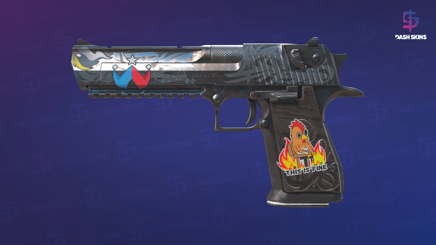 Desert Eagle | Calligraffiti (Factory New) Screenshot Playside