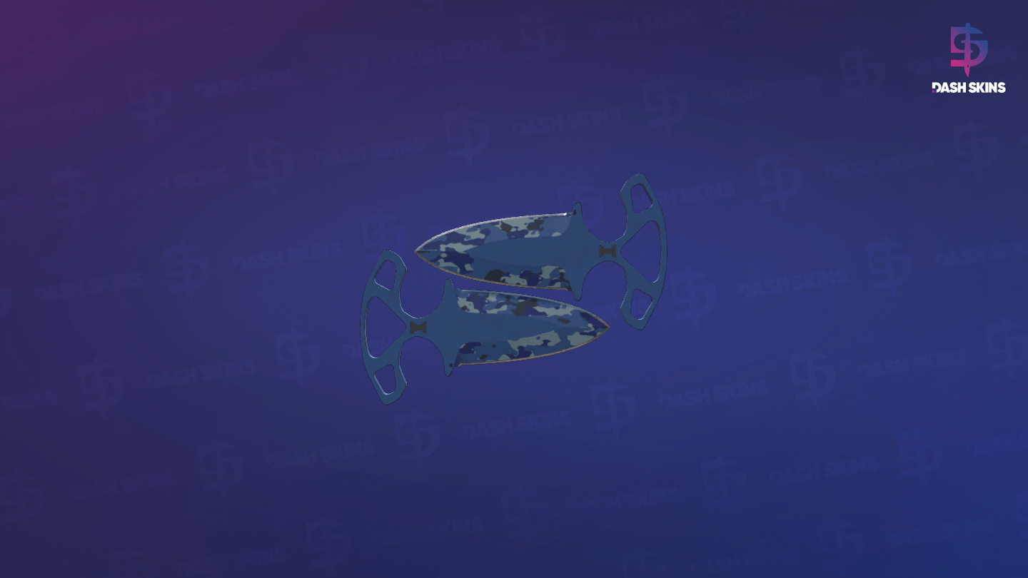 ★ Shadow Daggers | Bright Water (Field-Tested) Screenshot Playside