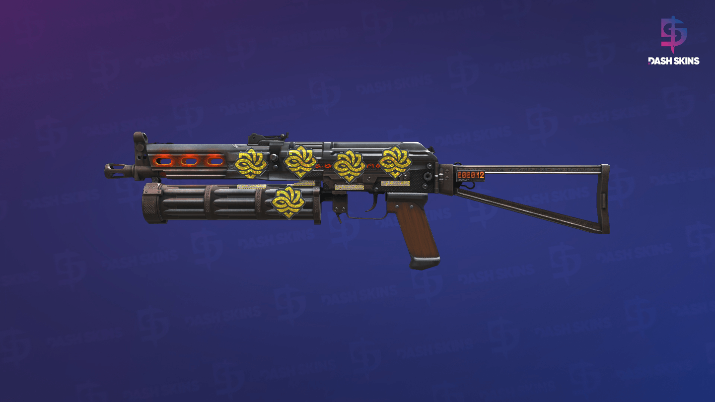 StatTrak™ PP-Bizon | Runic (Factory New) Screenshot Playside