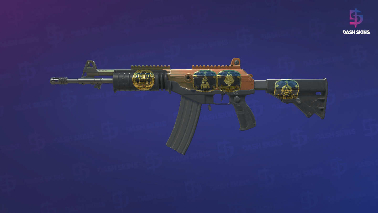 Souvenir Galil AR | Amber Fade (Factory New) Screenshot Playside