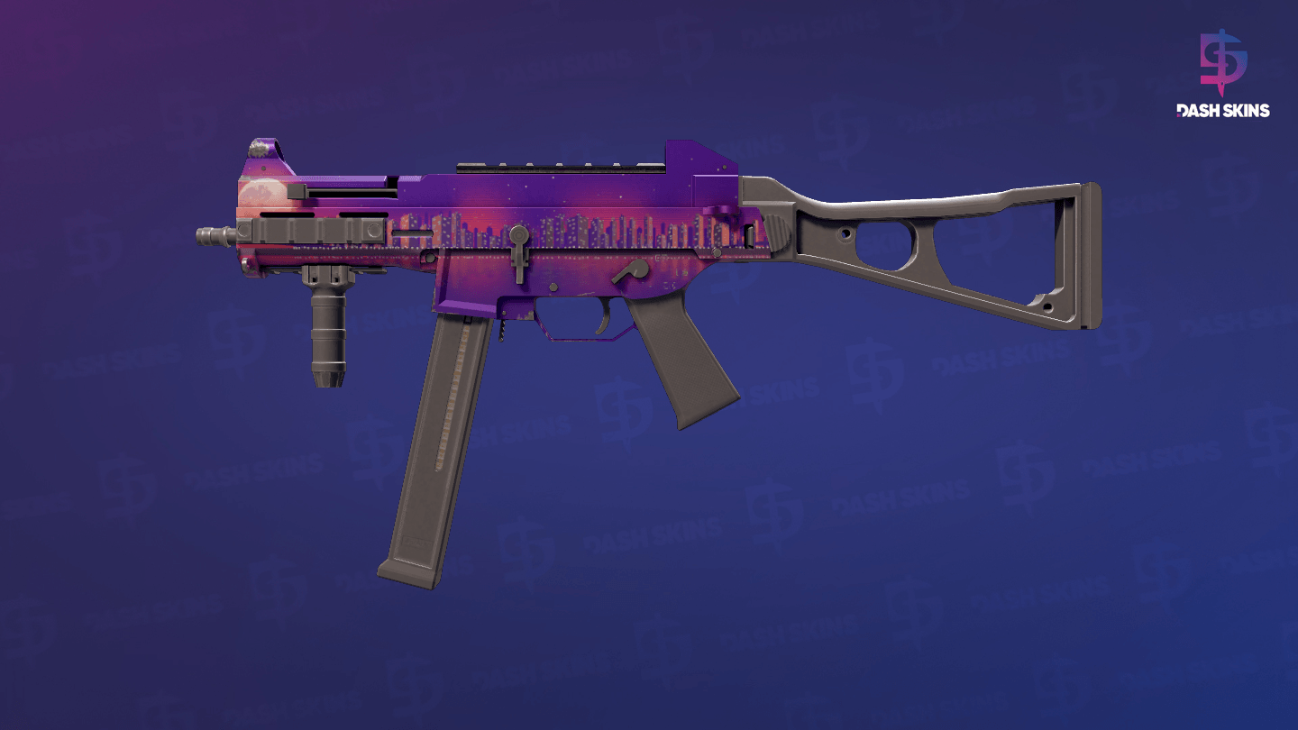 UMP-45 | Moonrise (Minimal Wear) Screenshot Playside