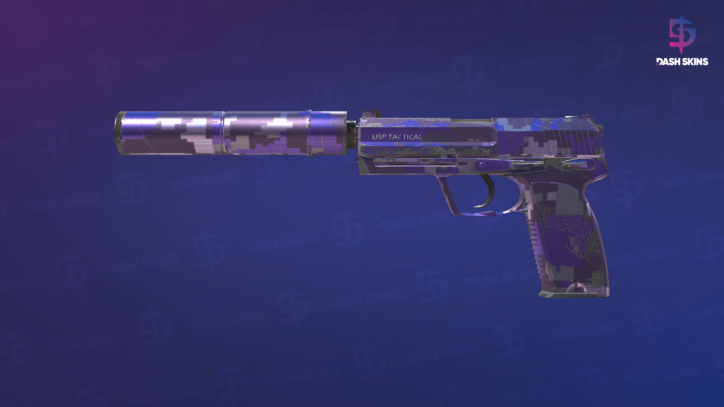 USP-S | Purple DDPAT (Field-Tested) Screenshot Playside