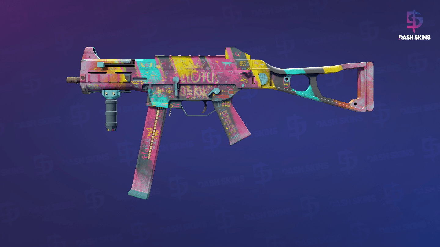 UMP-45 | Wild Child (Field-Tested) Screenshot Playside