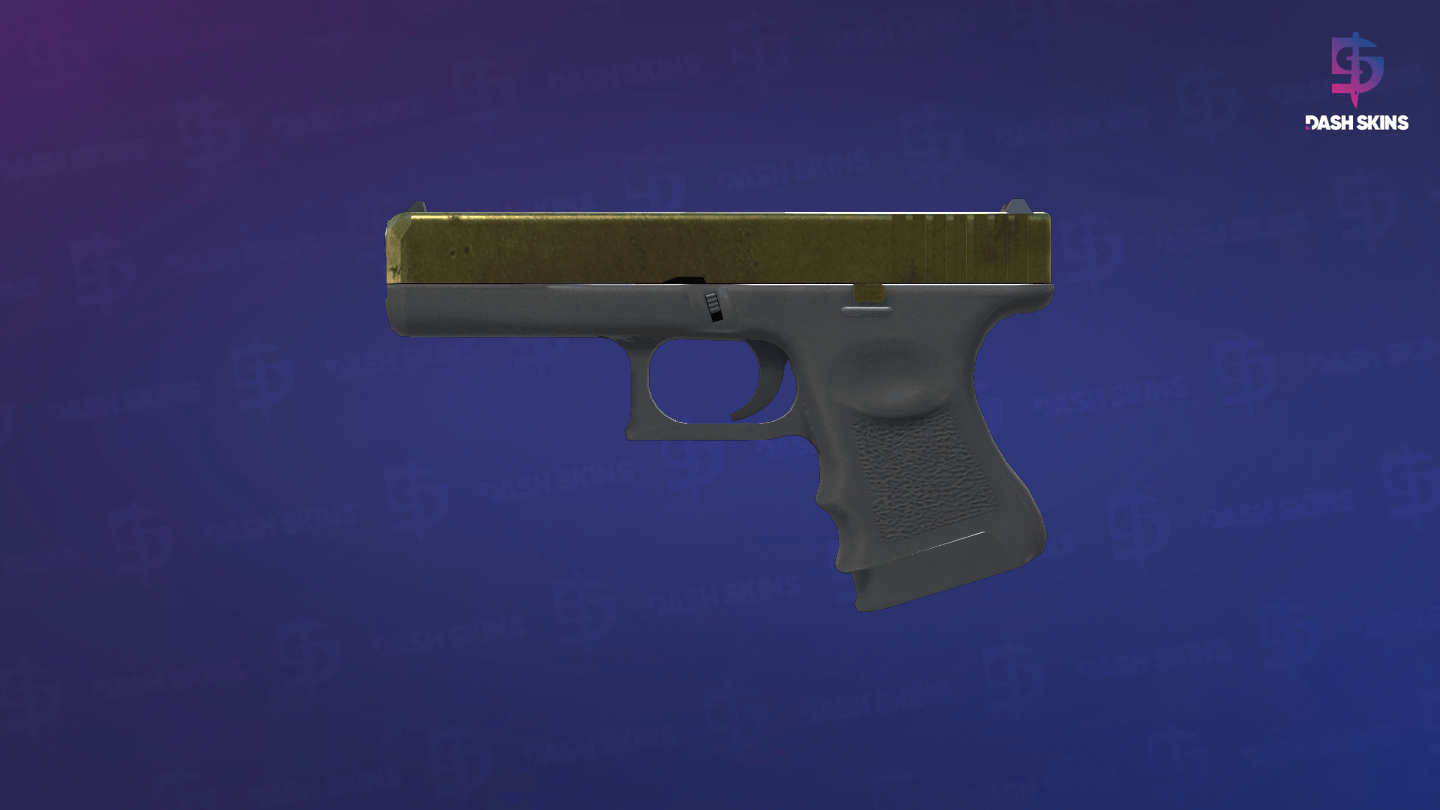 Glock-18 | Brass (Battle-Scarred) Screenshot Playside