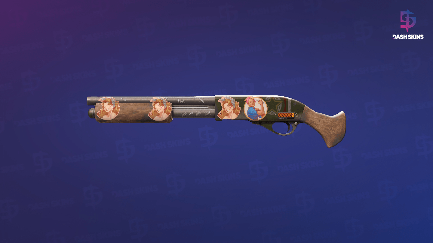 StatTrak™ Sawed-Off | Fubar (Well-Worn) Screenshot Playside