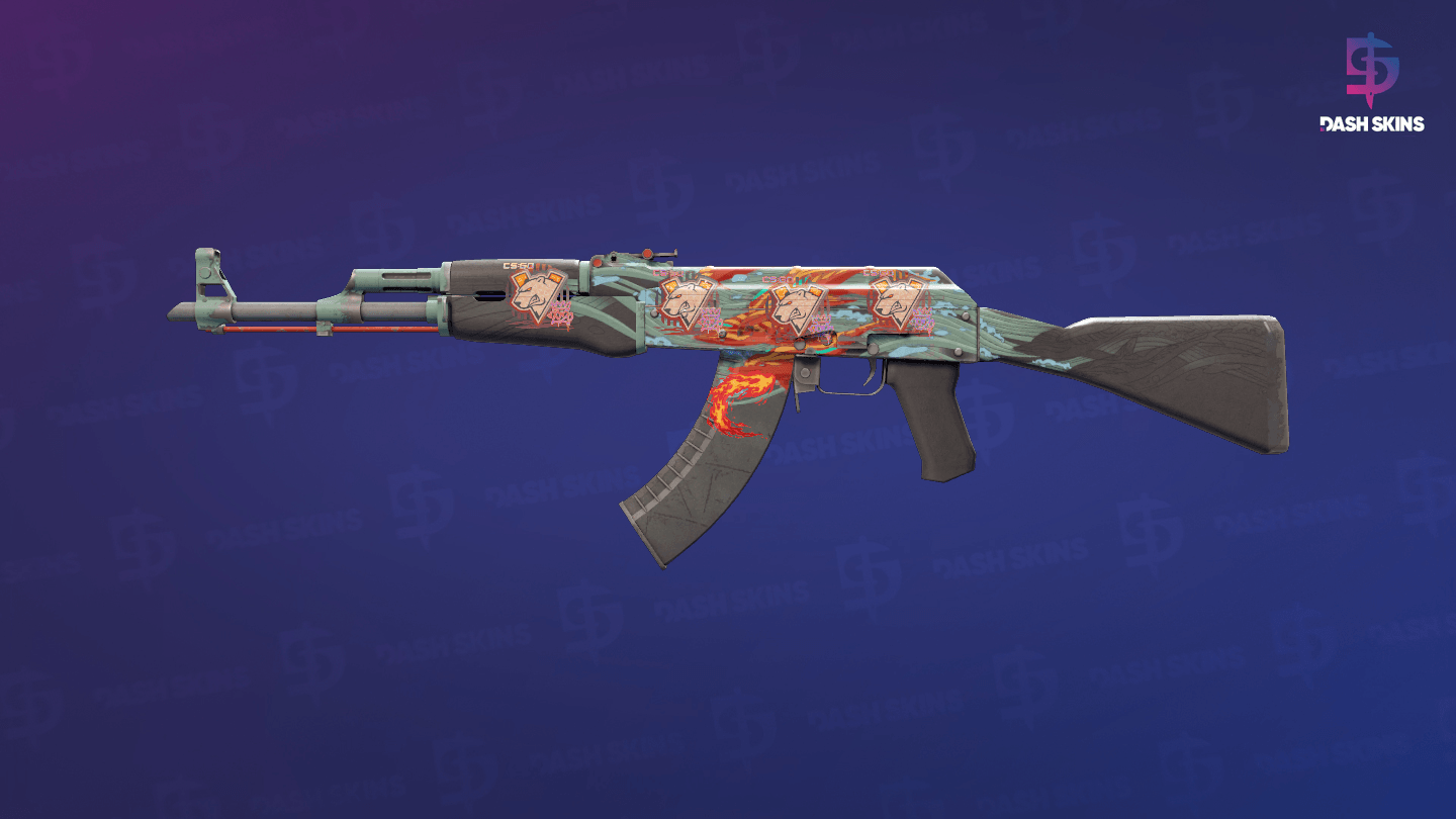 AK-47 | Aquamarine Revenge (Field-Tested) Screenshot Playside