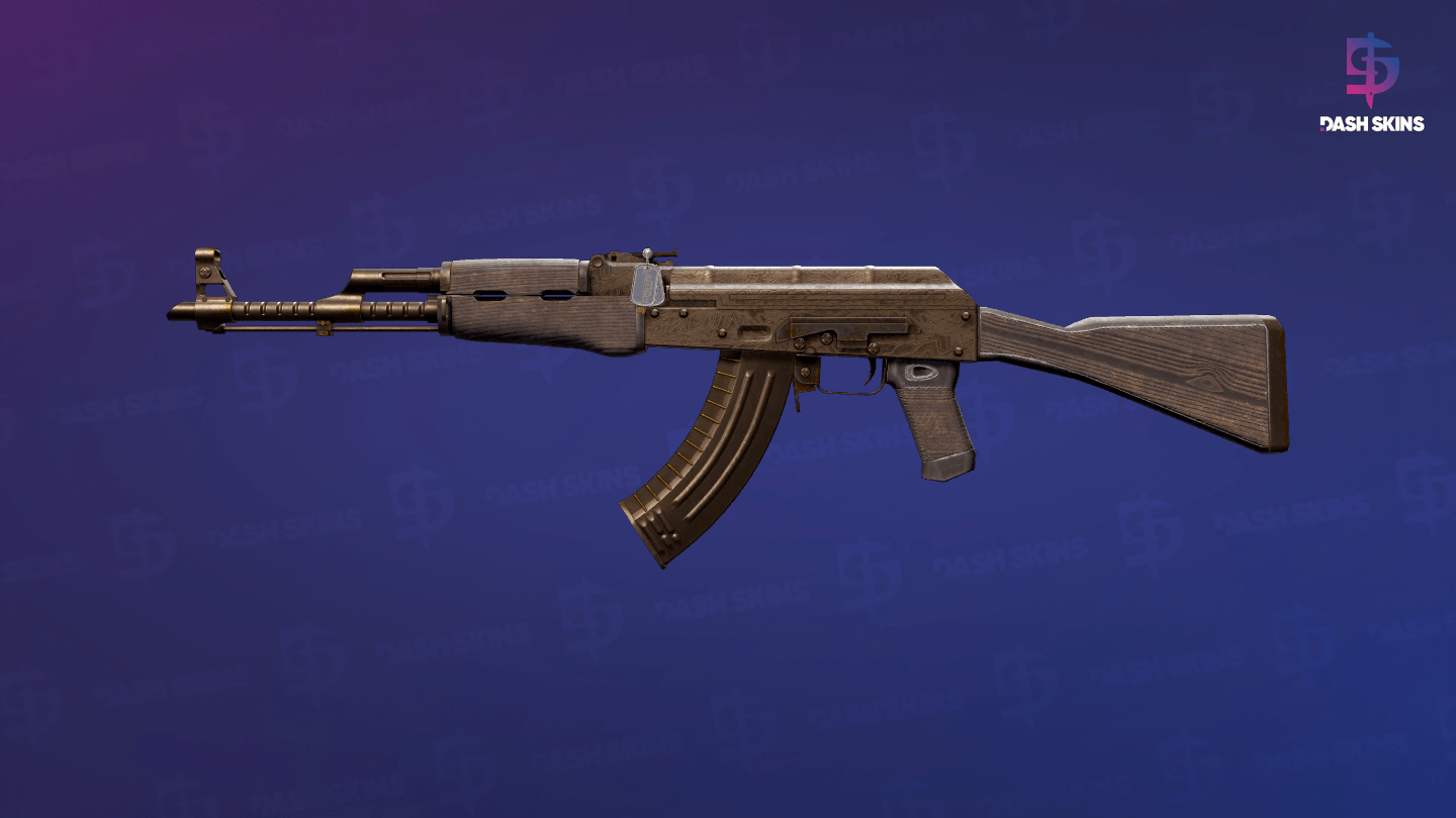 AK-47 | Steel Delta (Battle-Scarred) Screenshot Playside