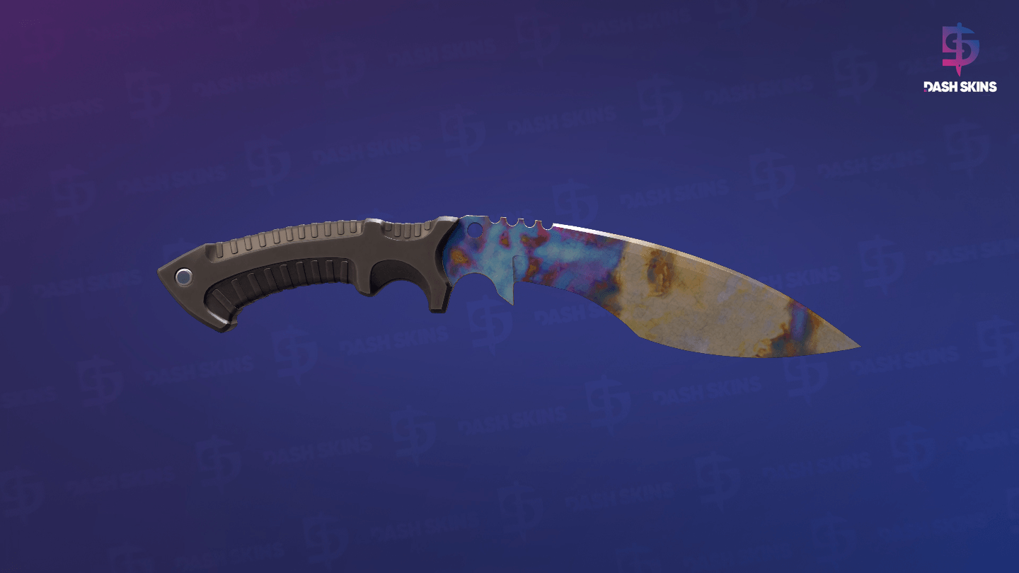 ★ Kukri Knife | Case Hardened (Well-Worn) Screenshot Playside