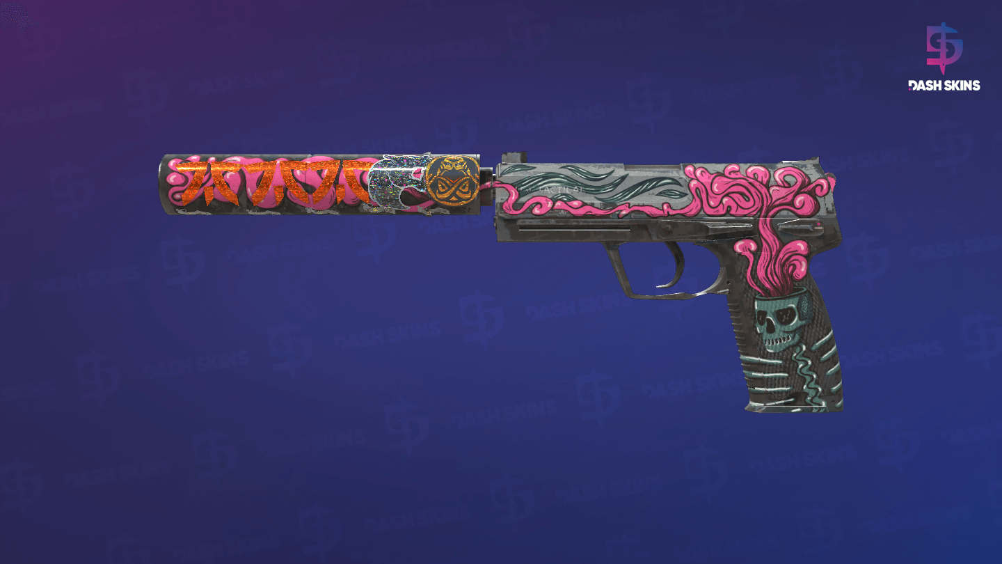 USP-S | Cortex (Well-Worn) Screenshot Playside
