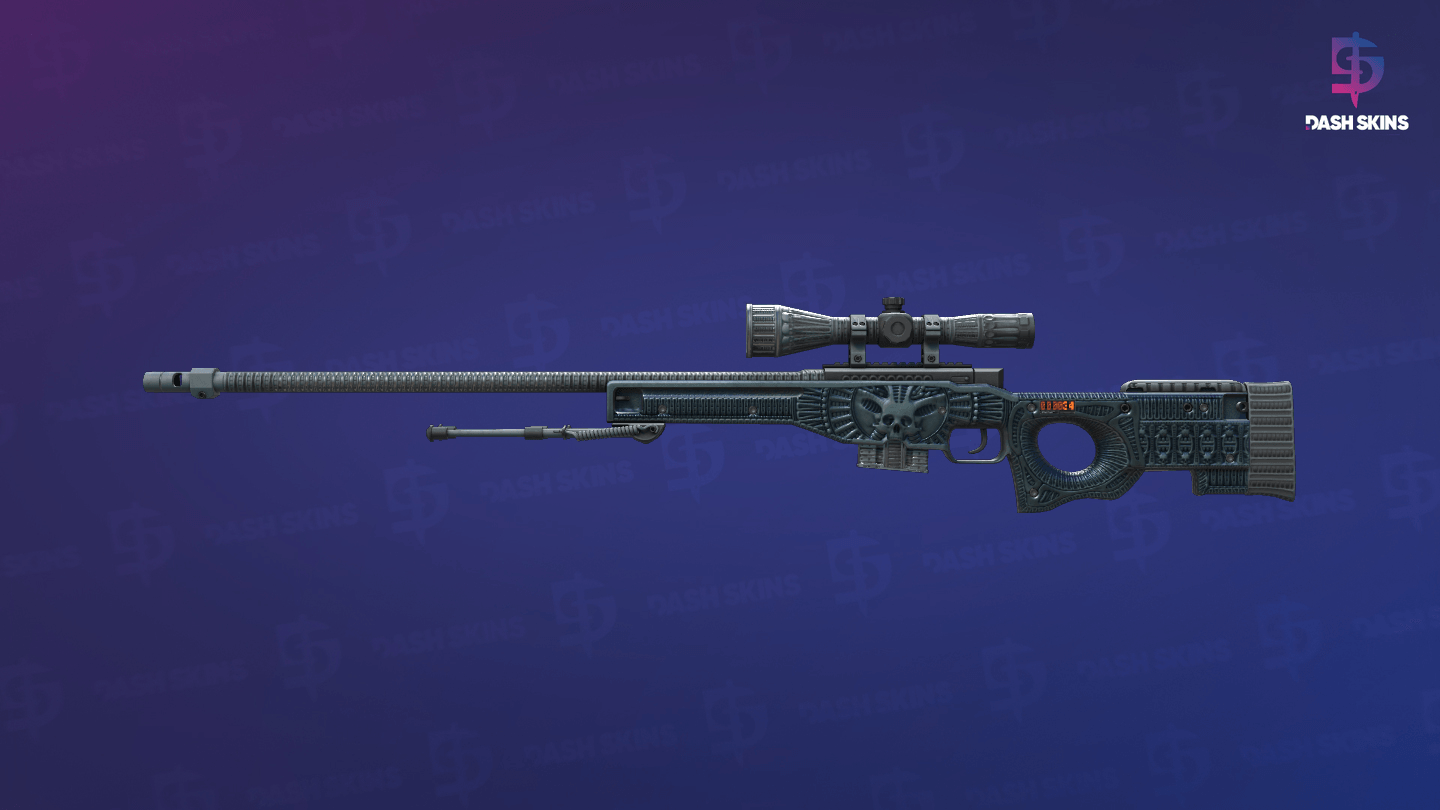 StatTrak™ AWP | Exoskeleton (Field-Tested) Screenshot Playside