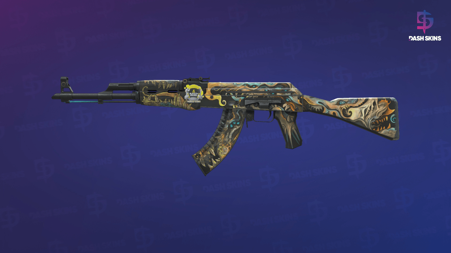 AK-47 | Phantom Disruptor (Well-Worn) Screenshot Playside