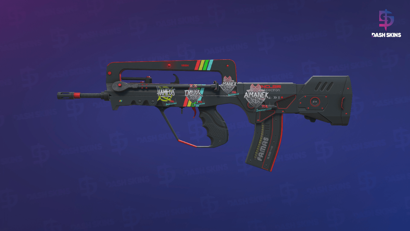 FAMAS | ZX Spectron (Battle-Scarred) Screenshot Playside