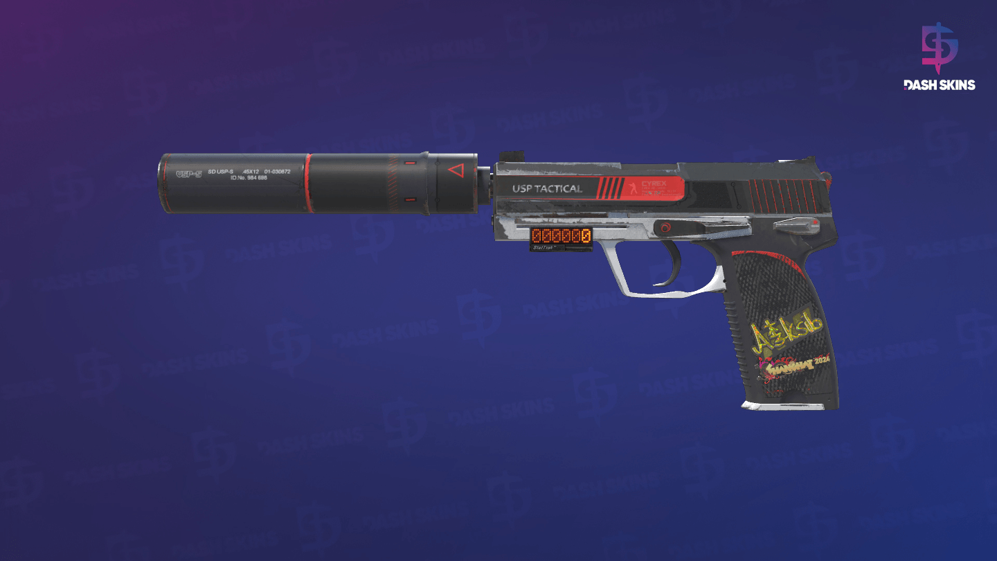 StatTrak™ USP-S | Cyrex (Field-Tested) Screenshot Playside