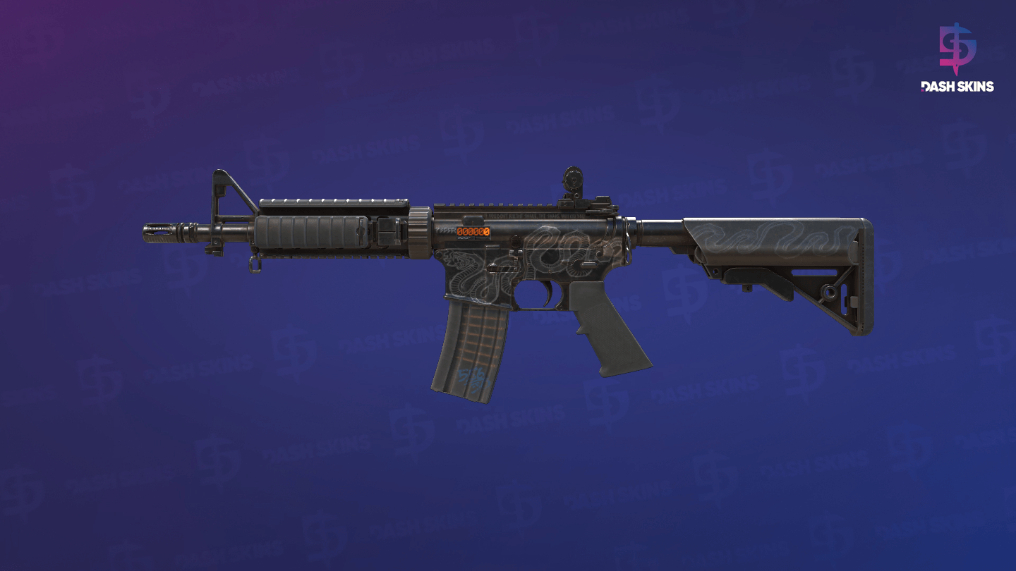 StatTrak™ M4A4 | Etch Lord (Field-Tested) Screenshot Playside