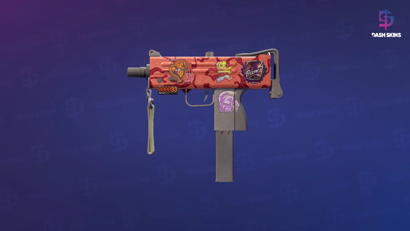 StatTrak™ MAC-10 | Carnivore (Minimal Wear) Screenshot Playside