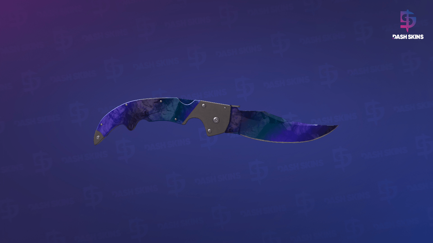 ★ Falchion Knife | Doppler (Factory New) - Phase 3 Screenshot Playside