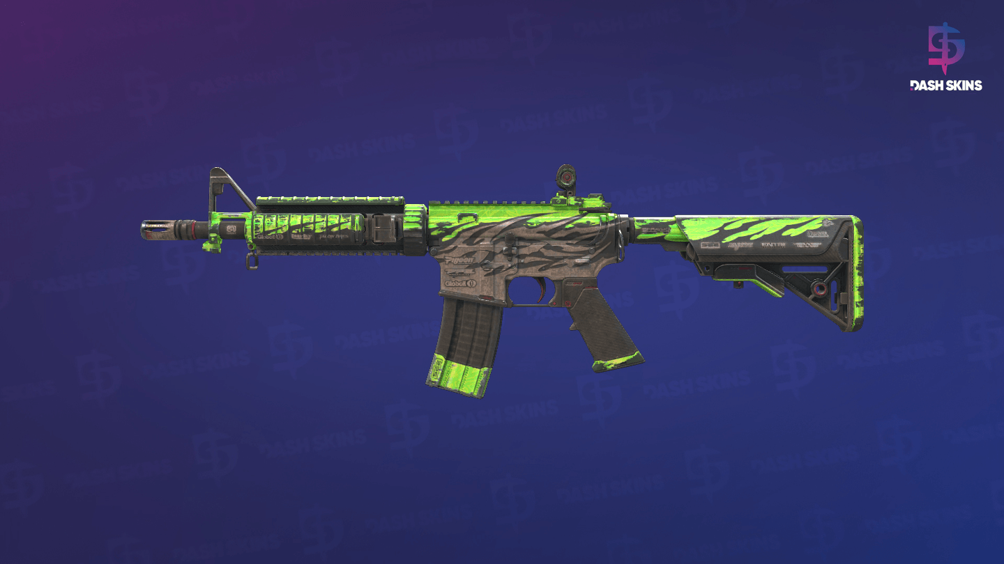 M4A4 | Full Throttle (Battle-Scarred) Screenshot Playside