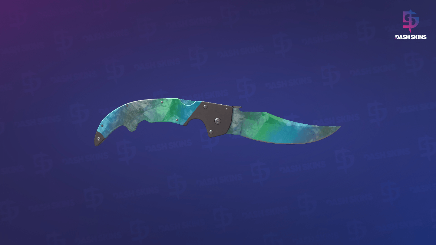 ★ Falchion Knife | Gamma Doppler (Factory New) - Phase 3 Screenshot Playside