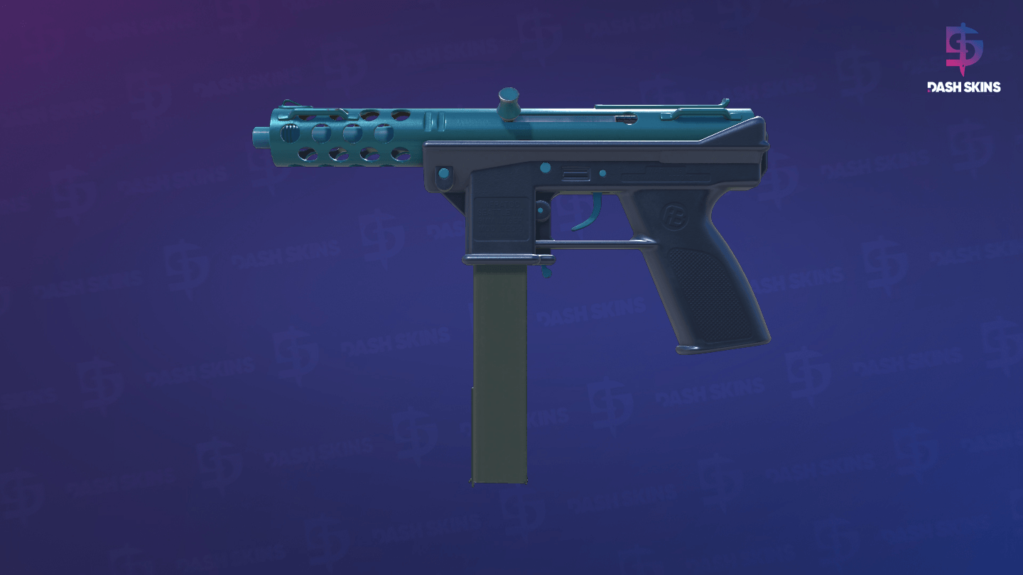 Tec-9 | Blue Blast (Factory New) Screenshot Playside