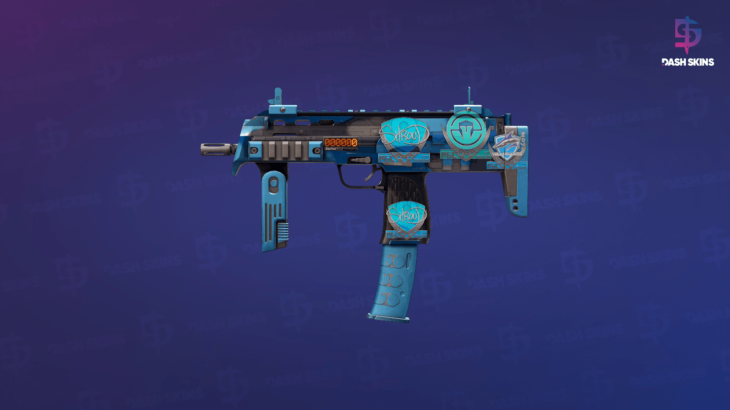 StatTrak™ MP7 | Cirrus (Field-Tested) Screenshot Playside