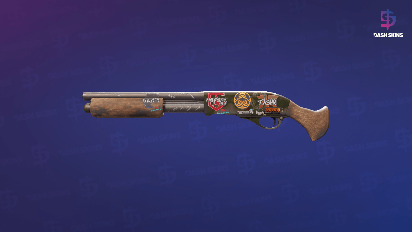 StatTrak™ Sawed-Off | Fubar (Well-Worn) Screenshot Playside