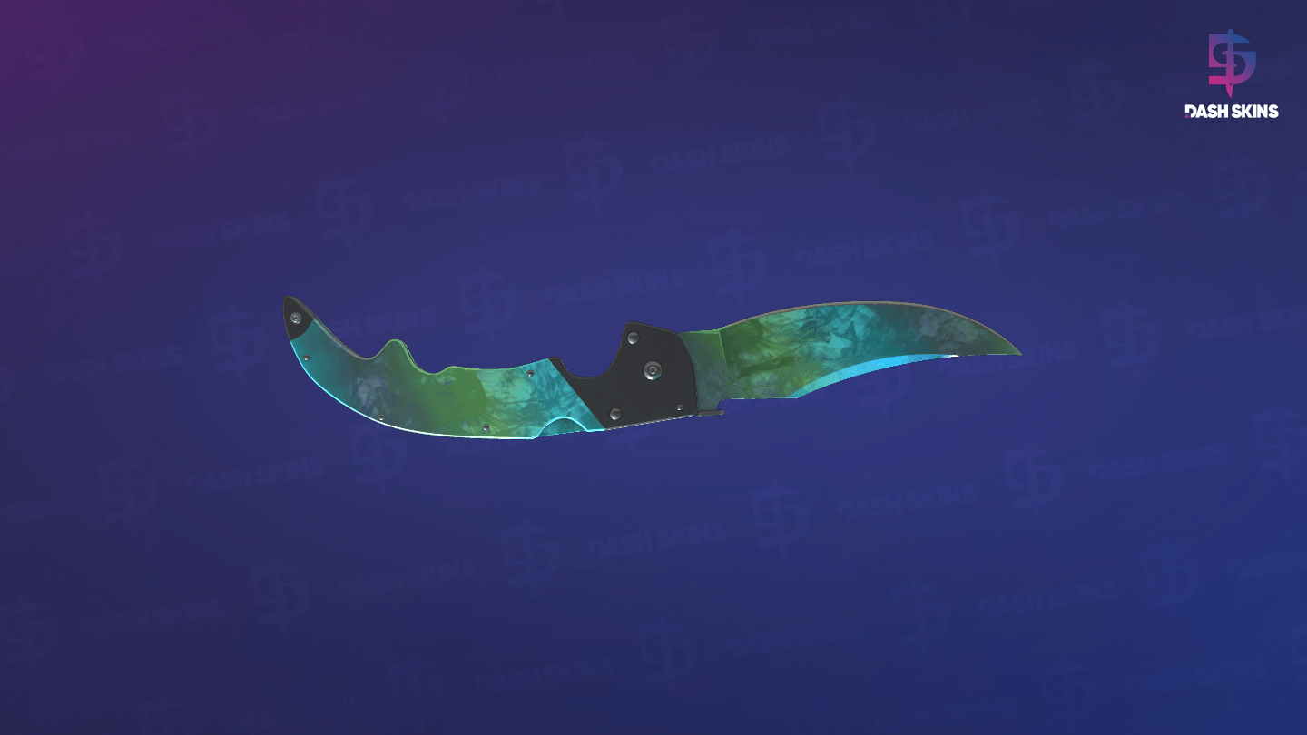 ★ Falchion Knife | Gamma Doppler (Factory New) - Phase 4 Screenshot Playside