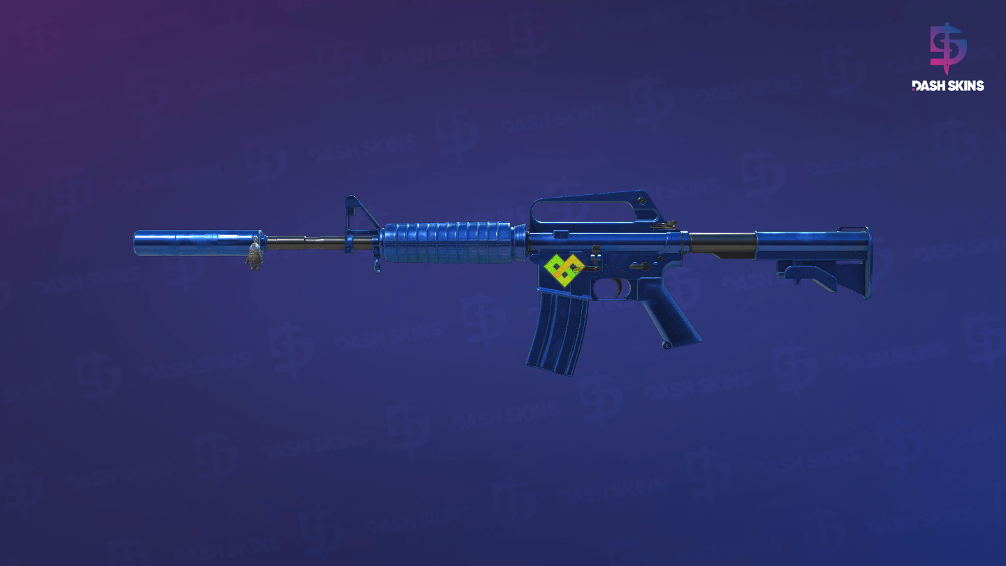 M4A1-S | Blue Phosphor (Factory New) Screenshot Playside
