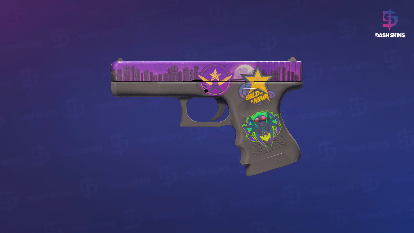 Glock-18 | Moonrise (Field-Tested) Screenshot Playside